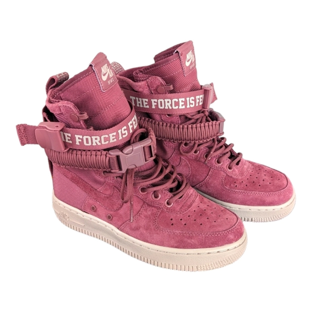 Nike Air Force 1 - The Force is Female Sz 7 - Picture 5 of 16